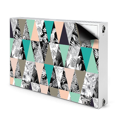 Magnet Heizkörperverkleidung Tropischer patchwork