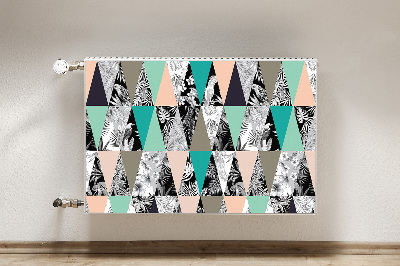 Magnet Heizkörperverkleidung Tropischer patchwork