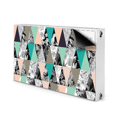 Magnet Heizkörperverkleidung Tropischer patchwork