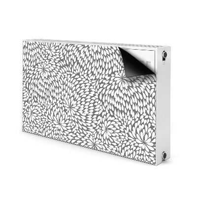 Magnet Heizkörperverkleidung Schwarze blume