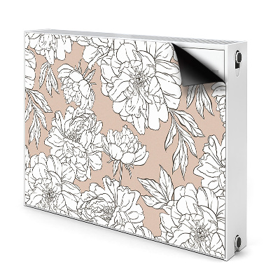 Magnet Heizkörperverkleidung Künstlerische blumen