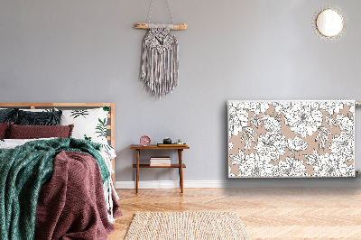 Magnet Heizkörperverkleidung Künstlerische blumen