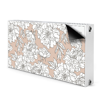 Magnet Heizkörperverkleidung Künstlerische blumen