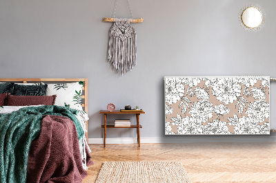 Magnet Heizkörperverkleidung Künstlerische blumen