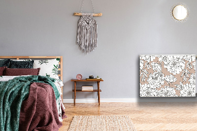 Magnet Heizkörperverkleidung Künstlerische blumen