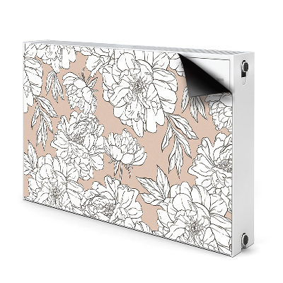 Magnet Heizkörperverkleidung Künstlerische blumen