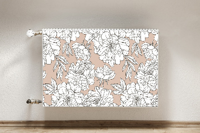 Magnet Heizkörperverkleidung Künstlerische blumen