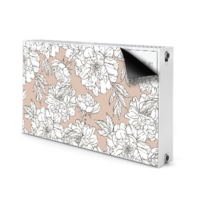 Magnet Heizkörperverkleidung Künstlerische blumen