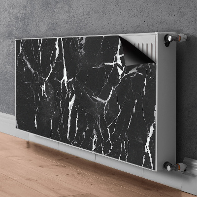 Magnet Heizkörperverkleidung Schwarzer marmor