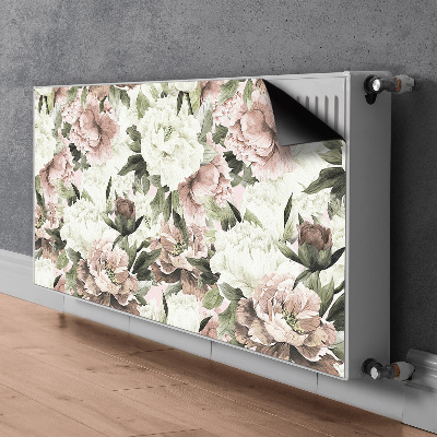Magnet Heizkörperverkleidung Vintage-rosenstrauß