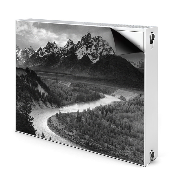Magnet Heizkörperverkleidung Dunkle berge