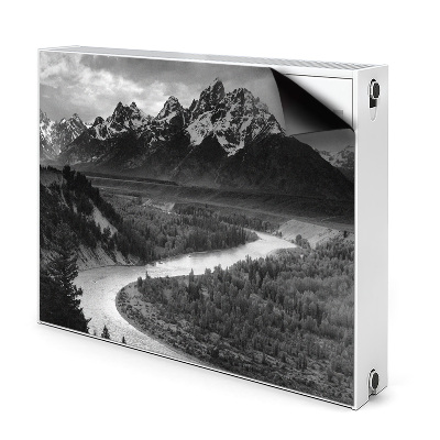 Magnet Heizkörperverkleidung Dunkle berge