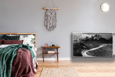 Magnet Heizkörperverkleidung Dunkle berge