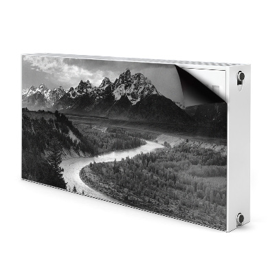 Magnet Heizkörperverkleidung Dunkle berge