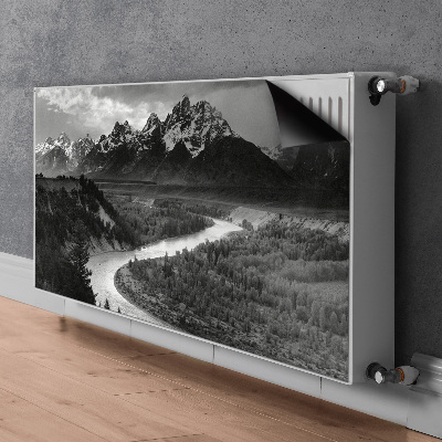 Magnet Heizkörperverkleidung Dunkle berge