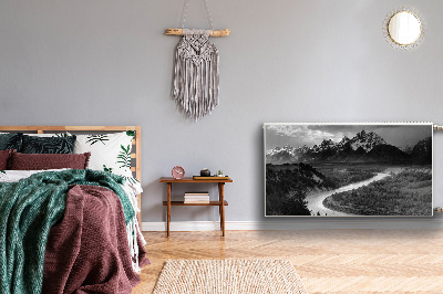 Magnet Heizkörperverkleidung Dunkle berge