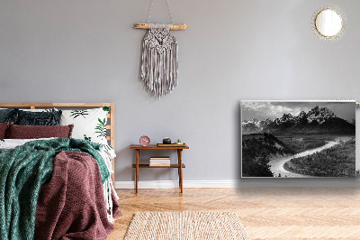 Magnet Heizkörperverkleidung Dunkle berge