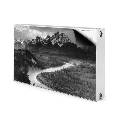 Magnet Heizkörperverkleidung Dunkle berge