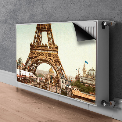 Magnet Heizkörperverkleidung Eiffel retro tower