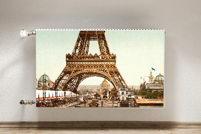 Magnet Heizkörperverkleidung Eiffel retro tower