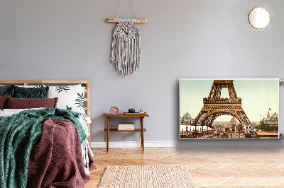Magnet Heizkörperverkleidung Eiffel retro tower