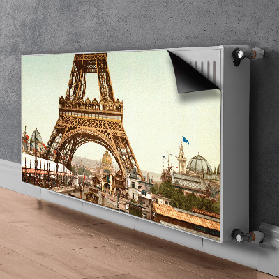 Magnet Heizkörperverkleidung Eiffel retro tower