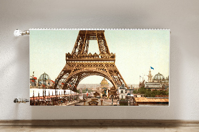 Magnet Heizkörperverkleidung Eiffel retro tower