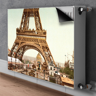 Magnet Heizkörperverkleidung Eiffel retro tower
