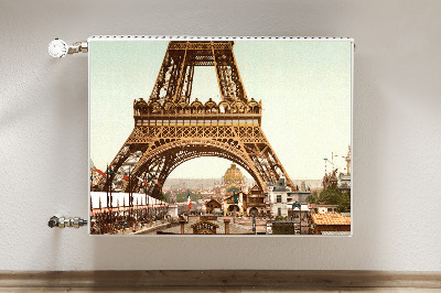 Magnet Heizkörperverkleidung Eiffel retro tower