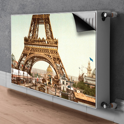 Magnet Heizkörperverkleidung Eiffel retro tower