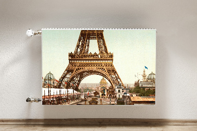 Magnet Heizkörperverkleidung Eiffel retro tower