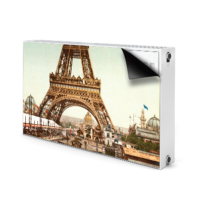 Magnet Heizkörperverkleidung Eiffel retro tower