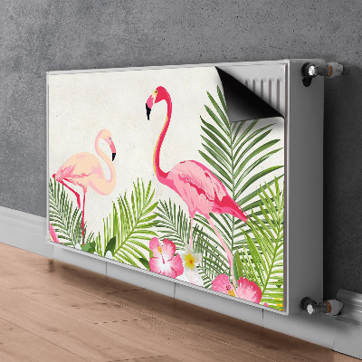 Heizkörperverkleidung magnetisch Zwei flamingos