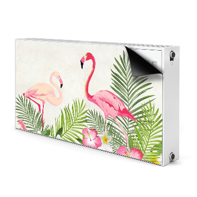 Heizkörperverkleidung magnetisch Zwei flamingos