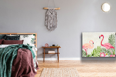 Heizkörperverkleidung magnetisch Zwei flamingos