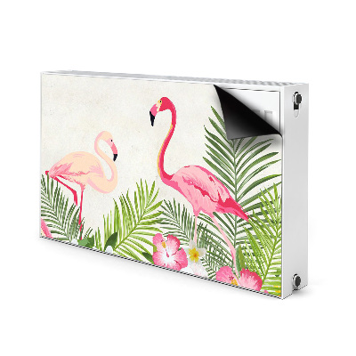 Heizkörperverkleidung magnetisch Zwei flamingos