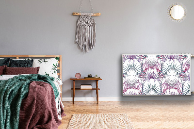 Magnet Heizkörperverkleidung Rosa blätter