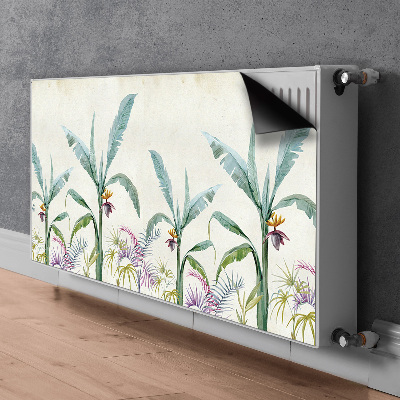 Heizkörperverkleidung magnetisch Dschungelvegetation