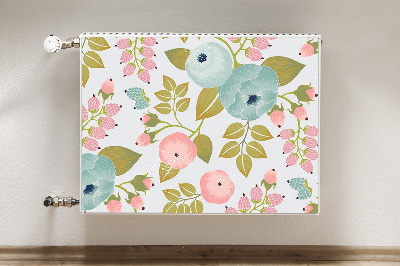 Magnet Heizkörperverkleidung Frühlingsblumen