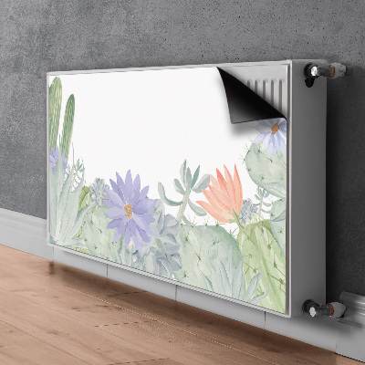 Heizkörperverkleidung magnet Kaktuswiese