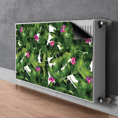 Heizkörperverkleidung magnet Hibiskus