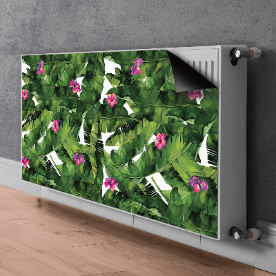 Heizkörperverkleidung magnet Hibiskus