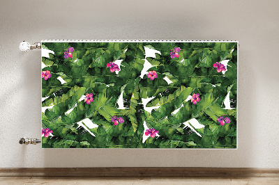 Heizkörperverkleidung magnet Hibiskus