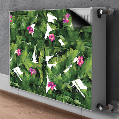 Heizkörperverkleidung magnet Hibiskus