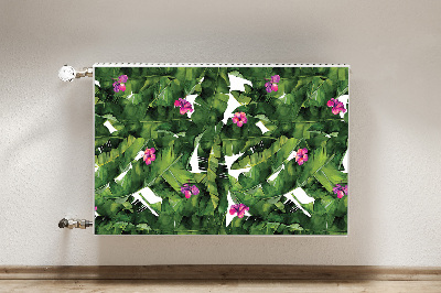 Heizkörperverkleidung magnet Hibiskus