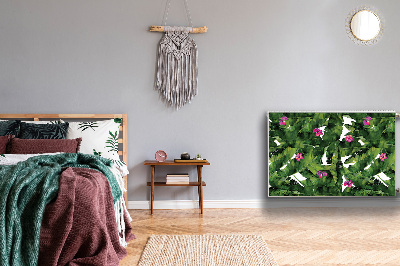 Heizkörperverkleidung magnet Hibiskus