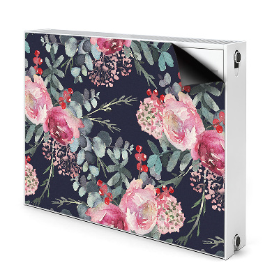 Heizkörperverkleidung magnet Blumen und blätter