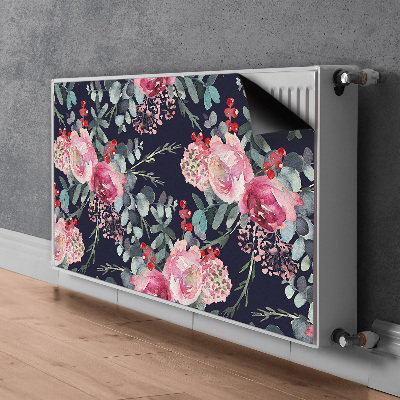 Heizkörperverkleidung magnet Blumen und blätter