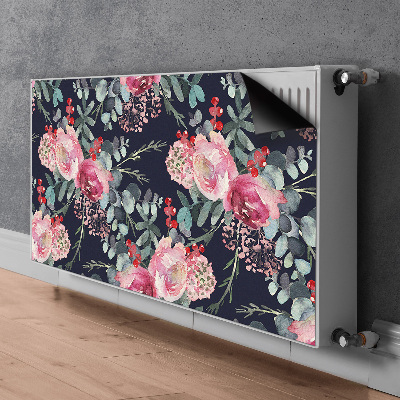 Heizkörperverkleidung magnet Blumen und blätter