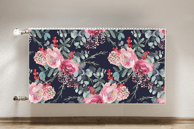 Heizkörperverkleidung magnet Blumen und blätter